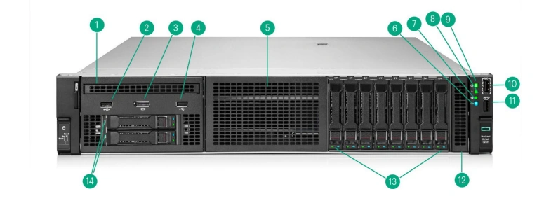 سرور رکمونت HPE ProLiant DL560 Gen11- front
